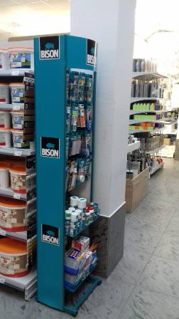 стойка с клеем