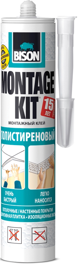 картридж монтажного клея для полистироловых изделий